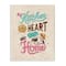 Stupell Industries Kitchen Heart & Home Wood Wall Plaque